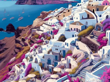 Keindahan Santorini yang Wajib Dikunjungi