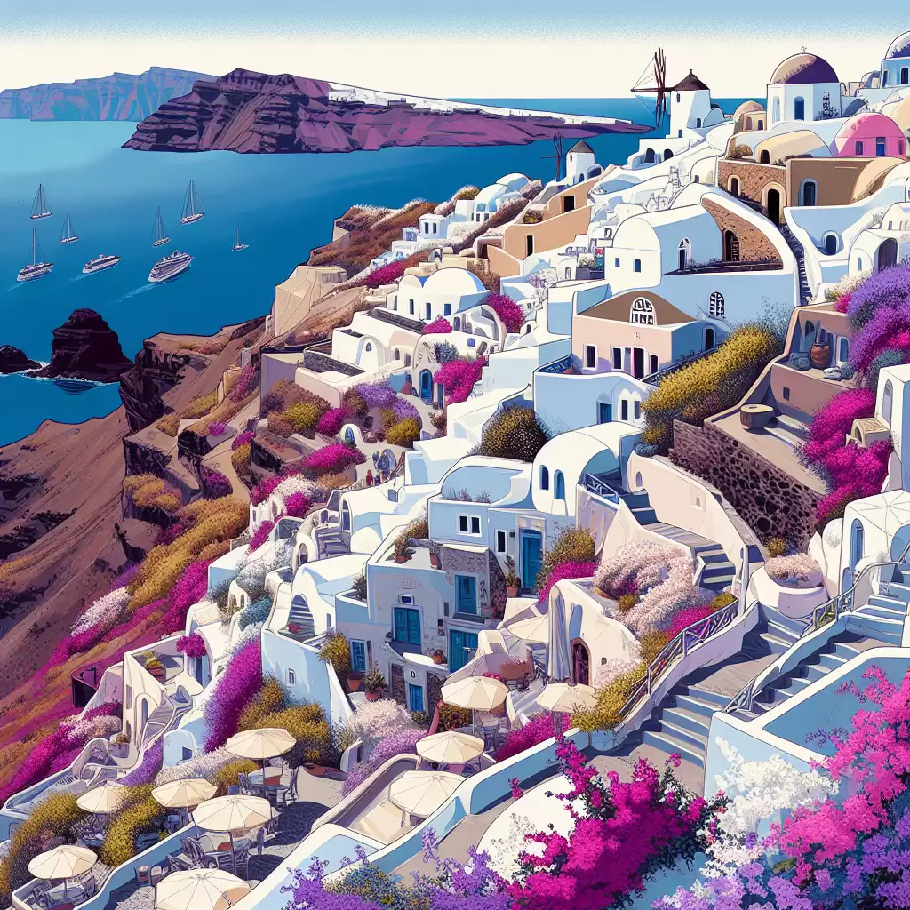 Keindahan Santorini yang Wajib Dikunjungi