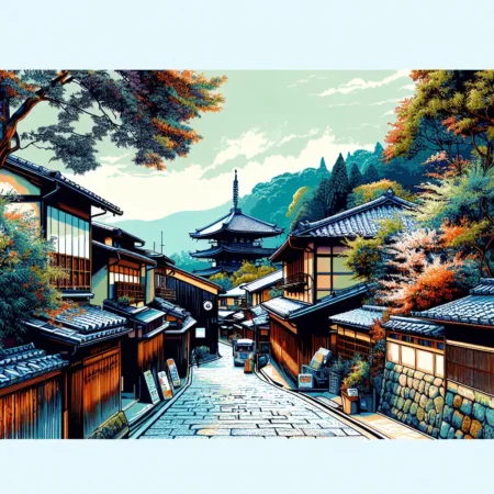 Menyusuri Jalanan Bersejarah di Kyoto, Jepang