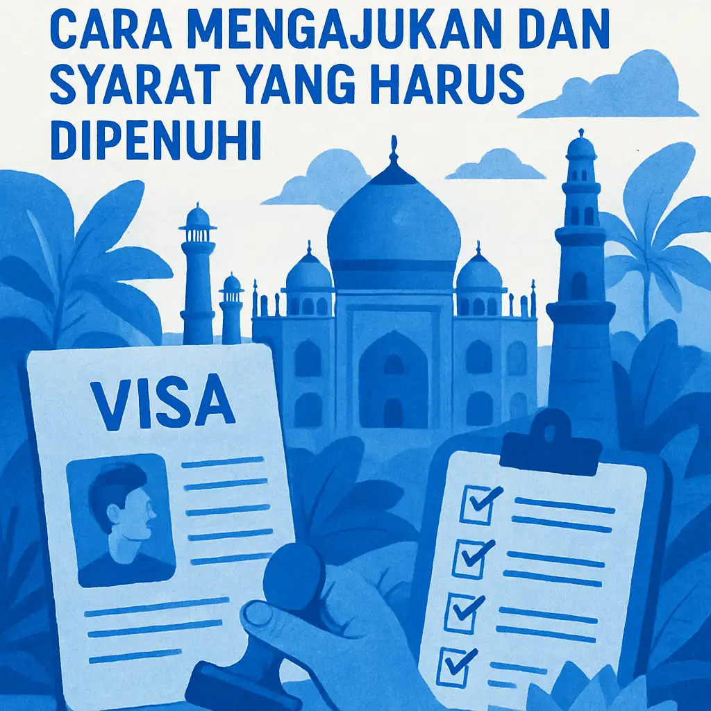 Visa India: Cara Mengajukan dan Syarat yang Harus Dipenuhi