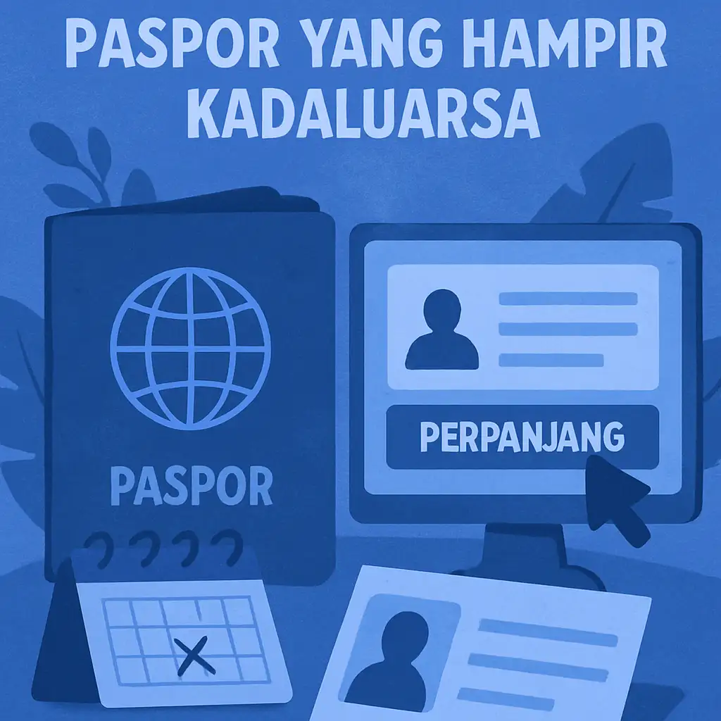 Cara Mengurus Paspor yang Hampir Kadaluarsa