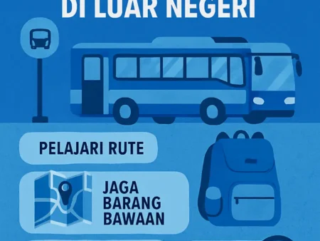 Tips Aman Menggunakan Transportasi Umum di Luar Negeri